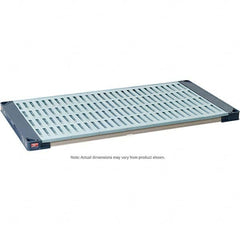 Metro - 60" Wide x 21" Long Open Shelving Shelf w/Grid Mat - Exact Tool & Supply