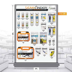 Leak Finder - Automotive Leak Detection Kits Type: Complete Leak Detection Kit Applications: A/C Systems - Exact Tool & Supply