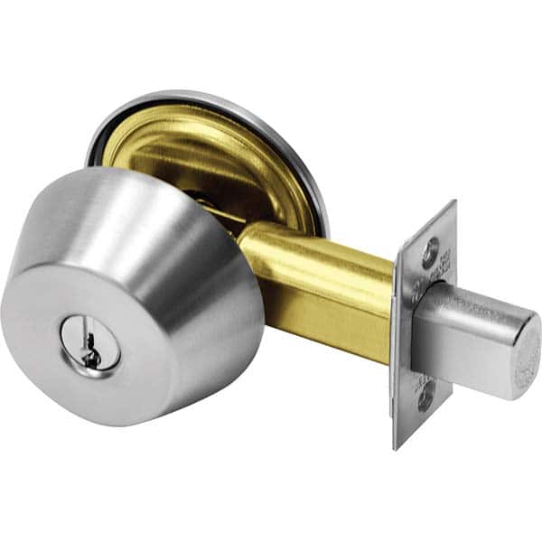 Sargent - Deadbolts Type: Classroom Deadbolt Door Thickness Range: 1-3/8-1-3/4 - Exact Tool & Supply