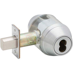 Schlage - Deadbolts Type: Double Cylinder Door Thickness Range: 1-5/8-2 - Exact Tool & Supply