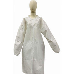 PRO-SAFE - Size XL White Lab Coat - Exact Tool & Supply