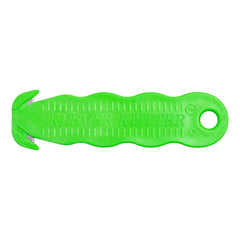 Klever Innovations - Utility Knives, Snap Blades & Box Cutters; Type: Safety Blade ; Blade Type: Concealed ; Number of Blades Included: 1 ; Number of Blades: 1 ; Handle Material: Plastic ; Color: Green - Exact Tool & Supply