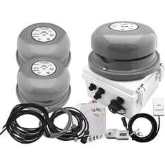 LinorTek - Bells, Horns & Sirens; Type: IP Bell ; Explosion Proof: No ; Vibrating: Yes ; Weatherproof: Yes ; Decibels @ Ten Feet (dB): 92.00 ; Voltage: 24 VAC - Exact Tool & Supply