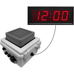 LinorTek - Bells, Horns & Sirens; Type: IP Buzzer Clock ; Explosion Proof: No ; Vibrating: Yes ; Weatherproof: Yes ; Decibels @ Ten Feet (dB): 100.00 ; Voltage: 24 VAC - Exact Tool & Supply