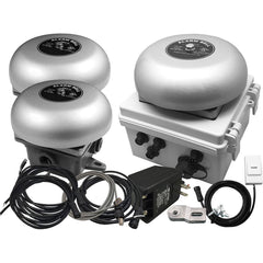 LinorTek - Bells, Horns & Sirens; Type: IP Bell ; Explosion Proof: No ; Vibrating: Yes ; Weatherproof: Yes ; Decibels @ Ten Feet (dB): 88.00 ; Voltage: 12 VAC/VDC - Exact Tool & Supply