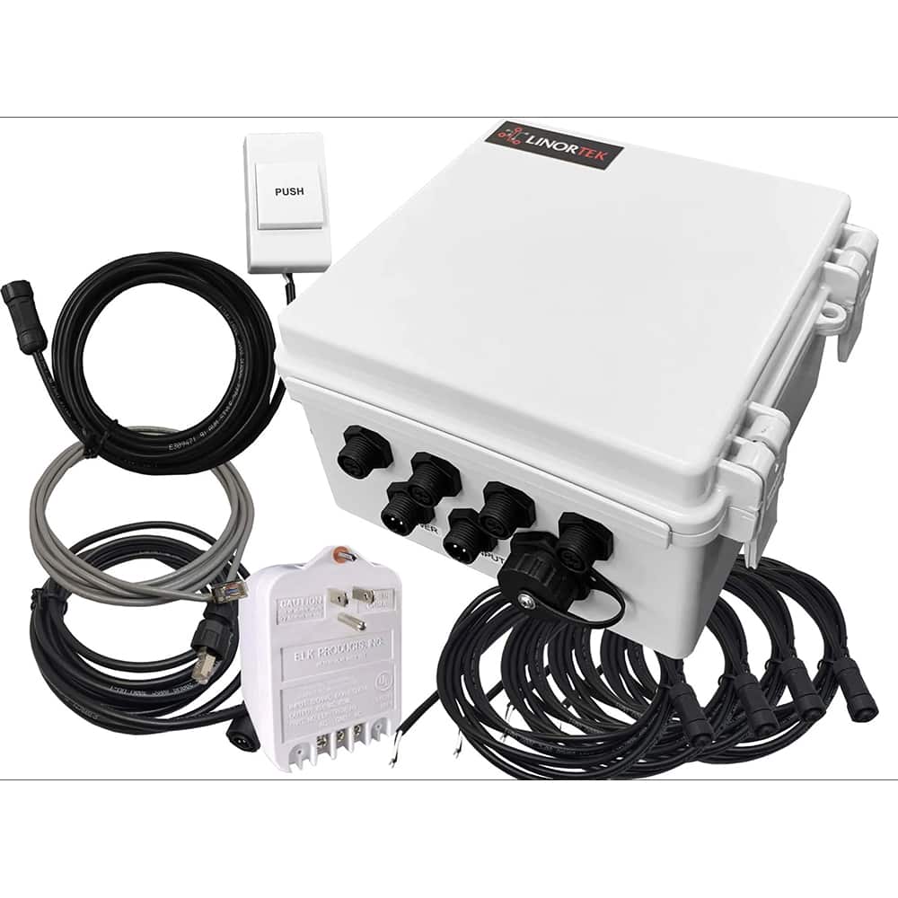 LinorTek - Public Address & Intercom Accessories; Type: Programmable Bell Timer ; For Use With: 12VDC- 110/220VAC@10A Devices - Exact Tool & Supply