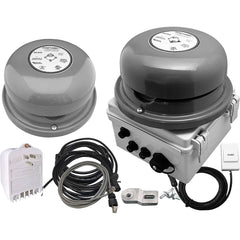 LinorTek - Bells, Horns & Sirens; Type: IP Bell ; Explosion Proof: No ; Vibrating: Yes ; Weatherproof: Yes ; Decibels @ Ten Feet (dB): 92.00 ; Voltage: 24 VAC - Exact Tool & Supply
