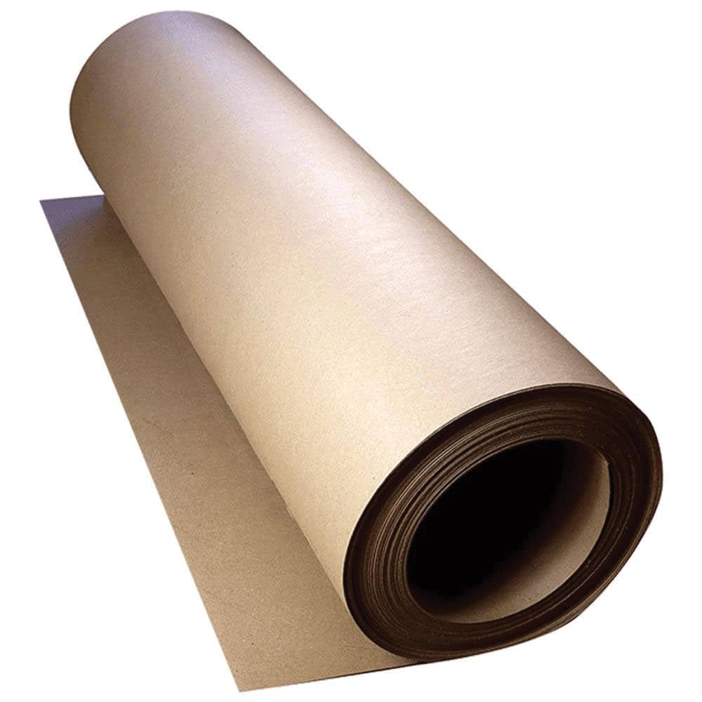 MP Global - Drop Cloths; Material: Heavy-Duty Paperboard ; Material Weight: 0.4 Lbs ; Length (Feet): 99 ; Width (Feet): 3.20 ; Width (Inch): 38 ; Thickness (mm): 0.0200 - Exact Tool & Supply