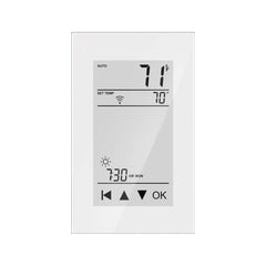 QuietWarmth - Thermostats; Type: Smart Home Thermostat ; Style: Heat ; Minimum Temperature (F): 40.000 ; Maximum Temperature (F): 85.000 - Exact Tool & Supply