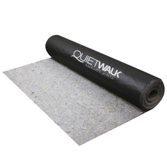 QuietWalk - Felt Sheets; Material: Recycled Fiber ; Thickness (Decimal Inch): 0.0710 ; Width (Inch): 36.0000 ; Length Type: Long ; Length (Inch): 400 ; Density (Lb./Sq. Yd.): 18.28 - Exact Tool & Supply