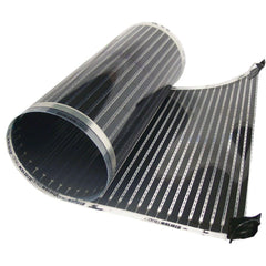 QuietWarmth - Heat Blankets; Type: Floor Heating Mat ; Shape: Rectangular ; Wattage: 900.000 ; Length (Inch): 300 ; Width (Inch): 36 ; Material: Carbon Ink - Exact Tool & Supply