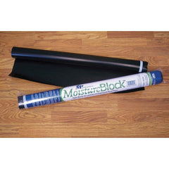 MP Global - Rubber & Foam Sheets; Material: Polyethylene Film ; Width (Inch): 30.0000 ; Length (Inch): 480 ; Color: Black - Exact Tool & Supply