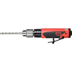 Sioux Tools - Air Drills; Chuck Size: 1/4 ; Chuck Type: Keyed ; Handle Type: Inline ; Horsepower: 0.4000 ; Reversible: Non-Reversible ; Speed (RPM): 3600.00 - Exact Tool & Supply