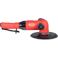 Sioux Tools - Handheld Disc Sanders; Type of Power: Air ; Speed (RPM): 8400 ; Minimum Disc Size (mm): 125.00 ; Minimum Disc Size (Inch): 5 ; Maximum Disc Size (mm): 175.00 ; Maximum Disc Size (Inch): 7 - Exact Tool & Supply