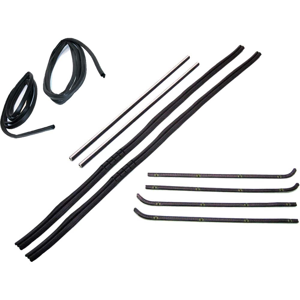 Fairchild Industries - Automotive Replacement Parts; Type: Belt; Channel; Seal Kit ; Application: 1964-1966 Chevrolet Chevrolet Fullsize Pickup Belt, Channel, Seal Kit - Exact Tool & Supply