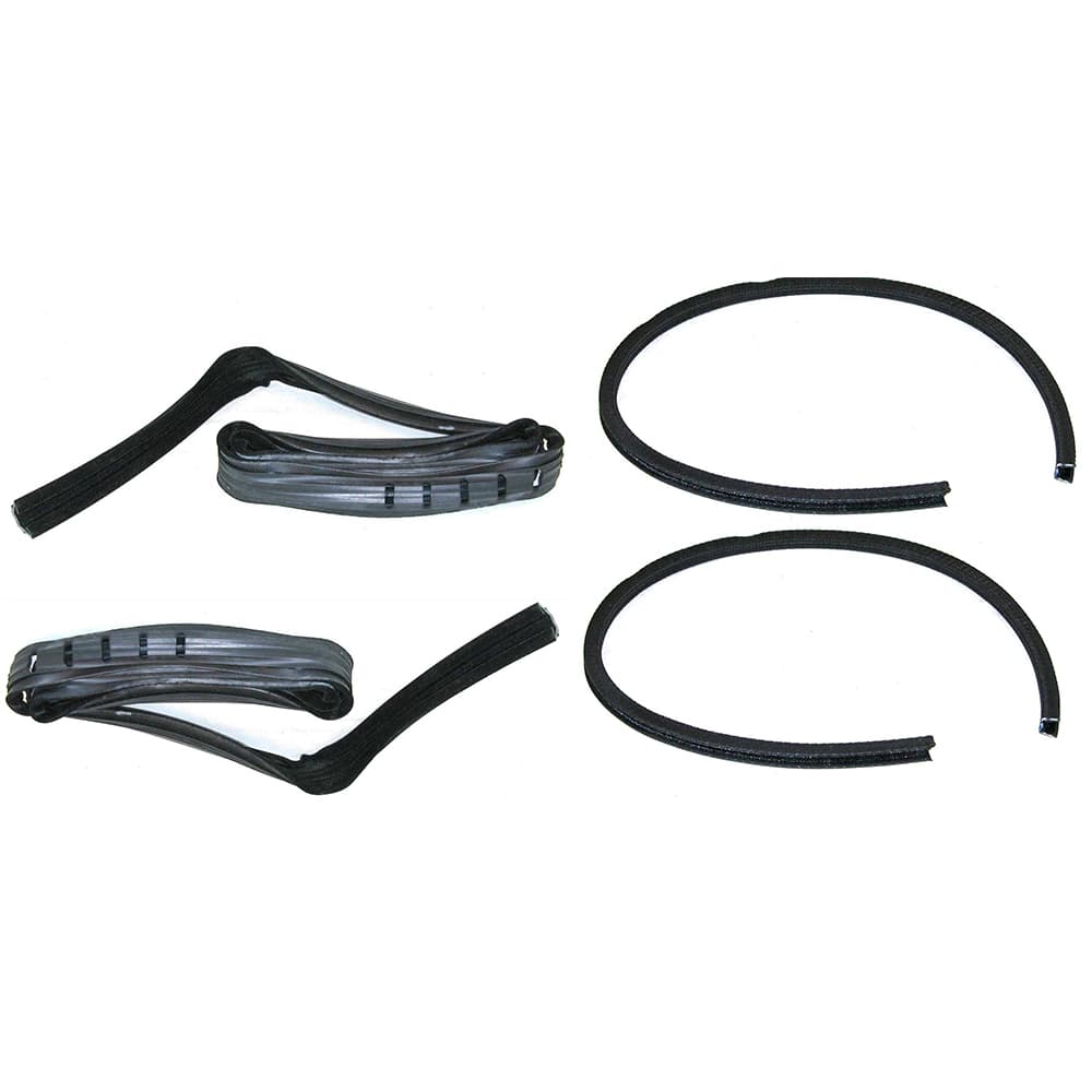 Fairchild Industries - Automotive Replacement Parts; Type: Glass Run Kit ; Application: 1968-1986 Jeep Classic Jeep (CJ) Glass Run Kit replaces OEM# J5457057 J8134851 - Exact Tool & Supply
