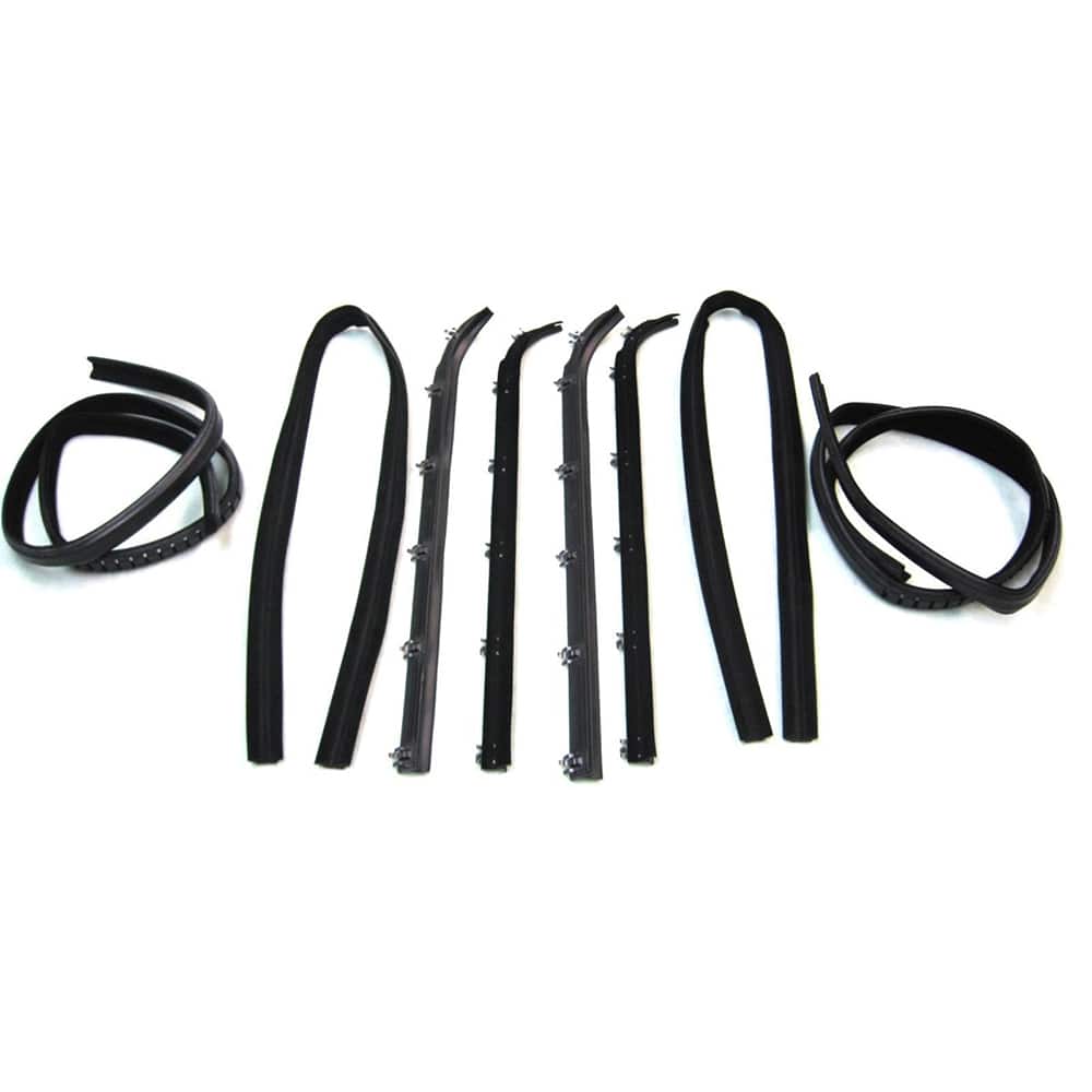 Fairchild Industries - Automotive Replacement Parts; Type: Belt; Channel Kit ; Application: 1981-1984 Ford Econoline Van Belt, Channel Kit replaces OEM# D5UZ1121550B; D5UZ1121546B; E9UZ1521453A; E9UZ1521452A; E4UZ1521457A; E4UZ1521456A - Exact Tool & Supply