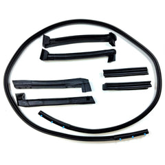 Fairchild Industries - Automotive Replacement Parts; Type: Convertible Top Weatherstrip Kit ; Application: 1986-1996 Chevrolet Corvette, Convertible, 7 piece Weatherstrip Kit - Exact Tool & Supply