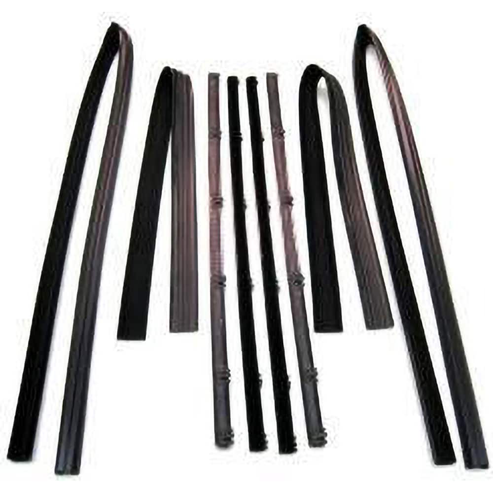 Fairchild Industries - Automotive Replacement Parts; Type: Belt Weatherstrip; Window Channel Kit ; Application: 1961-1971 Dodge Full Size Pickup Belt, Channel Kit replaces OEM# 1782999; 1782999; 1782965; 2223035 - Exact Tool & Supply