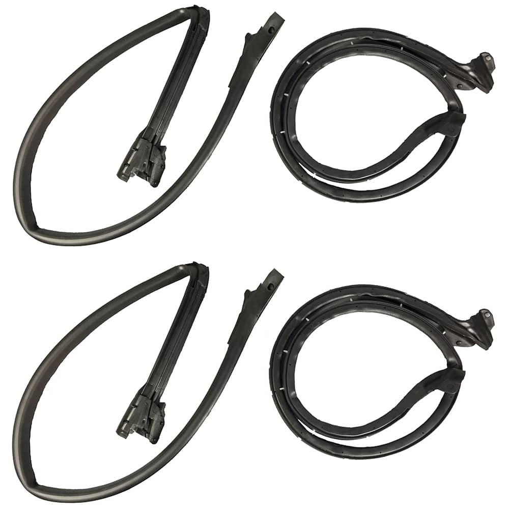 Fairchild Industries - Automotive Replacement Parts; Type: Door Seal Kit ; Application: 1994-2004 Ford Mustang Door Seal Kit replaces OEM# 3R3Z 6320557AA; 3R3Z 6320556AA; 3R3Z 6320531AA; 3R3Z 6320532AA - Exact Tool & Supply