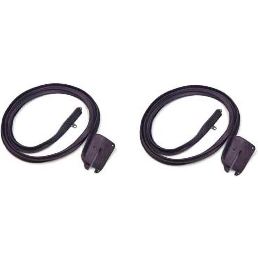 Fairchild Industries - Automotive Replacement Parts; Type: Door Seal Kit ; Application: 1969-1970 Ford Mustang Door Seal Kit replaces OEM# C9ZZ6520531A; C9ZZ6520530A - Exact Tool & Supply