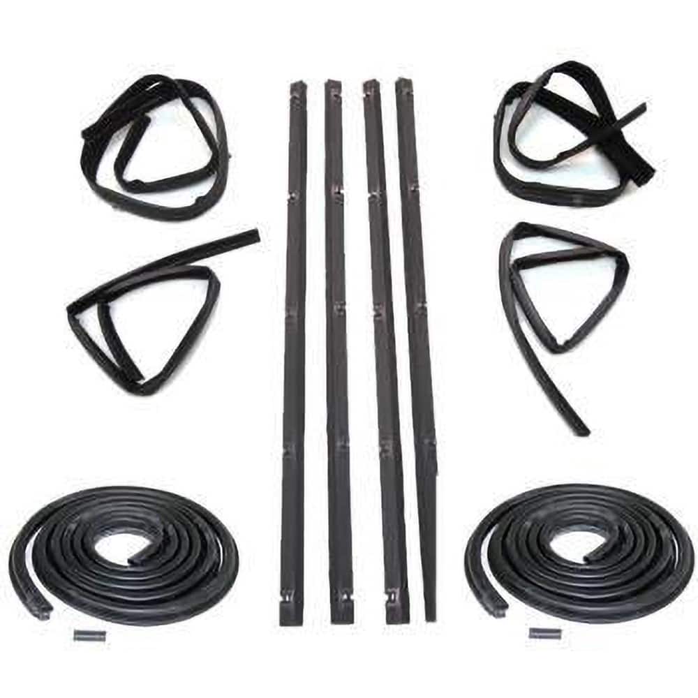Fairchild Industries - Automotive Replacement Parts; Type: Belt Weatherstrip; Window Channel Kit ; Application: 1972-1979 Dodge Full Size Pickup Belt, Channel, Seal Kit replaces OEM# 3899566; 4354047; 4083831; 55023781 - Exact Tool & Supply