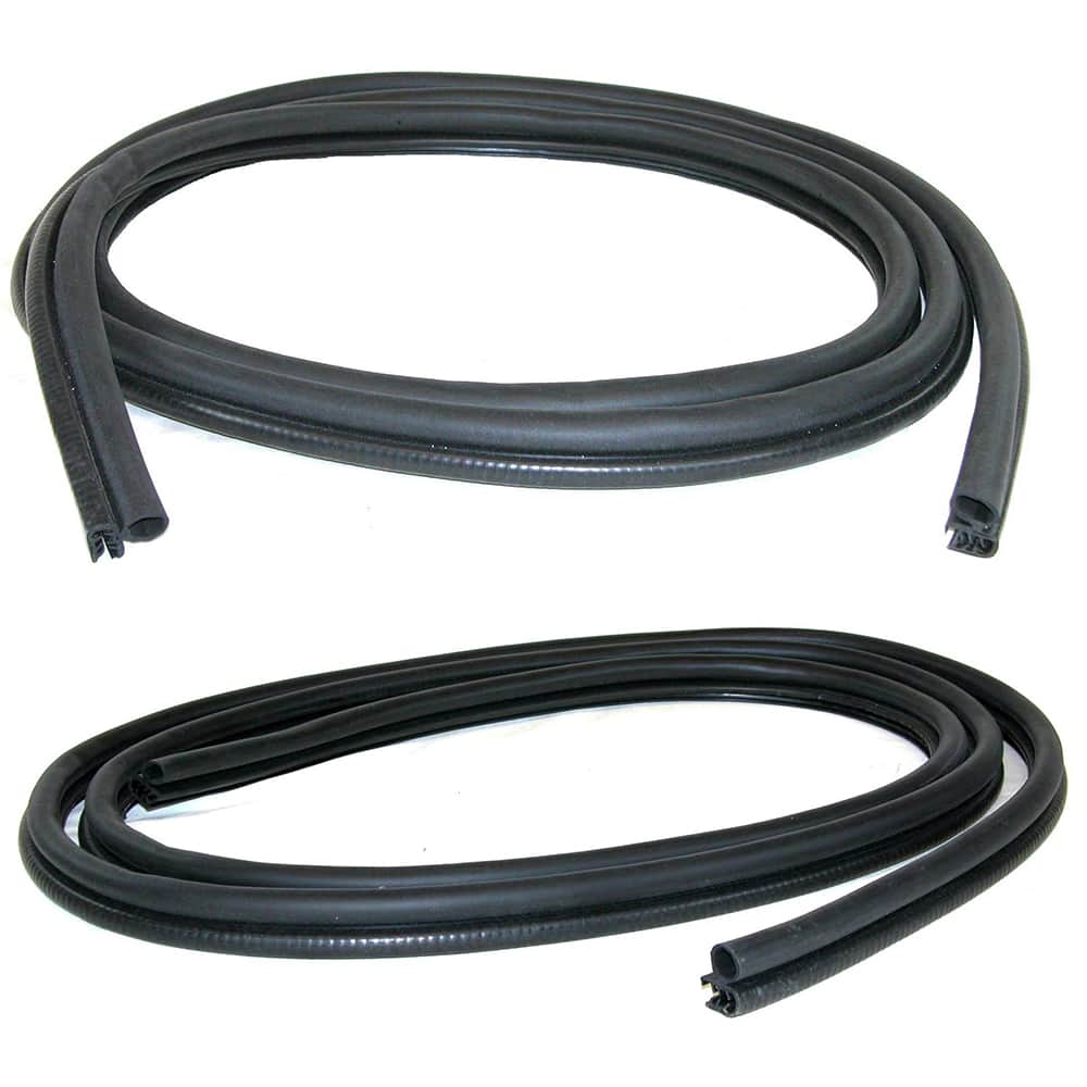 Fairchild Industries - Automotive Replacement Parts; Type: Door Seal Kit ; Application: 1987-1996 Dodge Dakota Door Seal Kit replaces OEM# 55256093; 55256092 - Exact Tool & Supply
