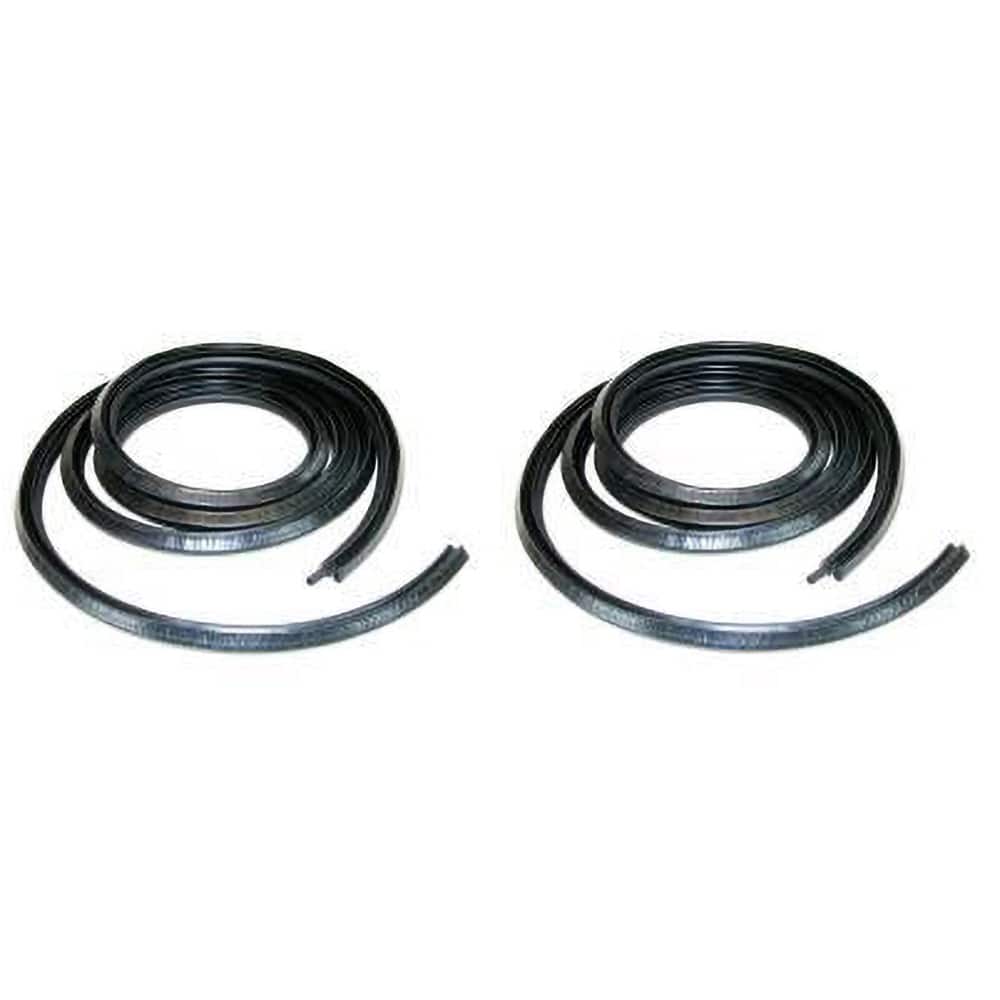 Fairchild Industries - Automotive Replacement Parts; Type: Door Seal Kit ; Application: 1993-1998 Jeep Grand Cherokee Door Seal Kit replaces OEM# 55134725; 55134724 - Exact Tool & Supply