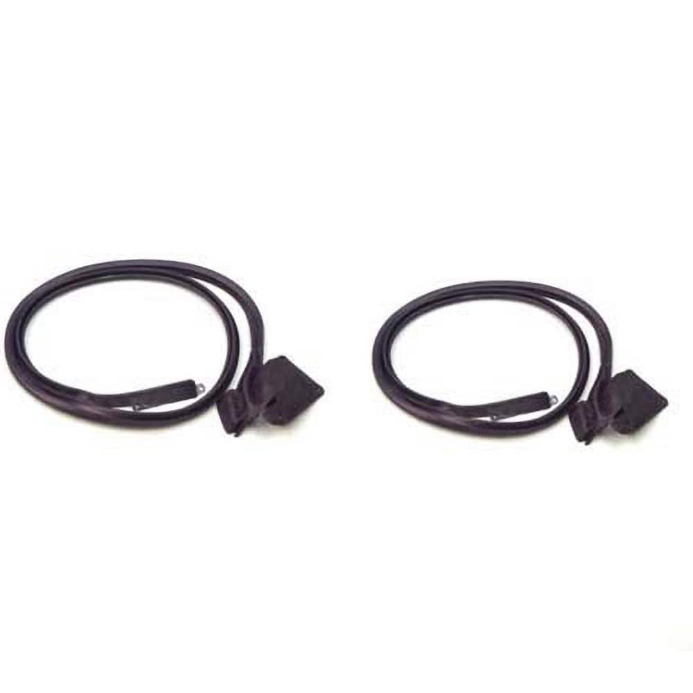 Fairchild Industries - Automotive Replacement Parts; Type: Door Seal Kit ; Application: 1971-1973 Ford Mustang Door Seal Kit replaces OEM# D1ZZ6520531; D1ZZ6520530 - Exact Tool & Supply