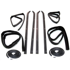 Fairchild Industries - Automotive Replacement Parts; Type: Belt Weatherstrip; Window Channel Kit ; Application: 1980-1993 Dodge Full Size Pickup Belt, Channel, Seal Kit replaces OEM# 4161678; 4161679; 4354047; 4083831; 55023781 - Exact Tool & Supply