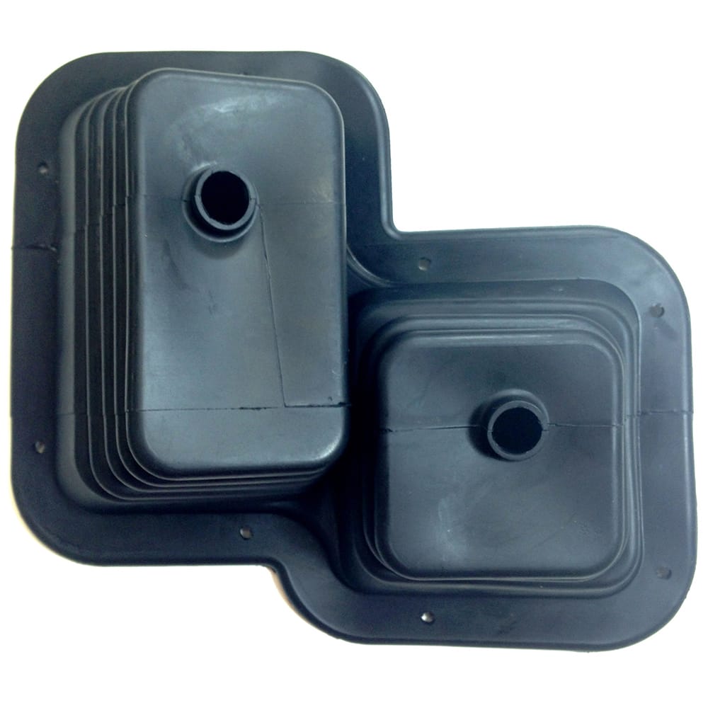 Fairchild Industries - Automotive Replacement Parts; Type: Transfer Case Twin Shifter Boot; Dana 300 ; Application: 1980-1983 Jeep Classic Jeep (CJ) Transfer Case Twin Shifter Boot, Dana 300 replaces OEM# 5752141 - Exact Tool & Supply