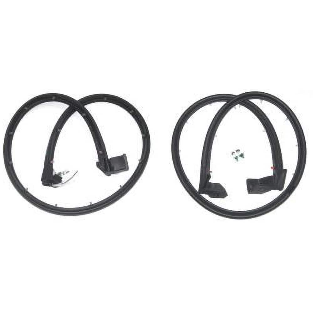Fairchild Industries - Automotive Replacement Parts; Type: Door Seal Kit ; Application: 1997-2006 Jeep Wrangler Door Seal Kit replaces OEM# 5017011AB; 5017010AB - Exact Tool & Supply