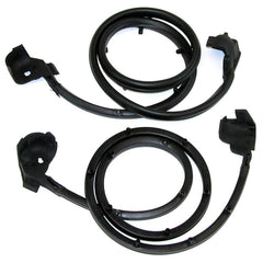 Fairchild Industries - Automotive Replacement Parts; Type: Door Seal Kit ; Application: 1987-1995 Jeep Wrangler Door Seal Kit replaces OEM# 55009829; 55009828 - Exact Tool & Supply