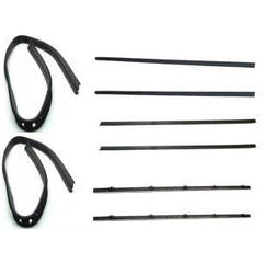 Fairchild Industries - Automotive Replacement Parts; Type: Belt Weatherstrip Kit ; Application: 1967-1972 Chevrolet Blazer Belt Weatherstrip Kit replaces OEM# 3893784; 3893783; 3893719; 3936809 - Exact Tool & Supply