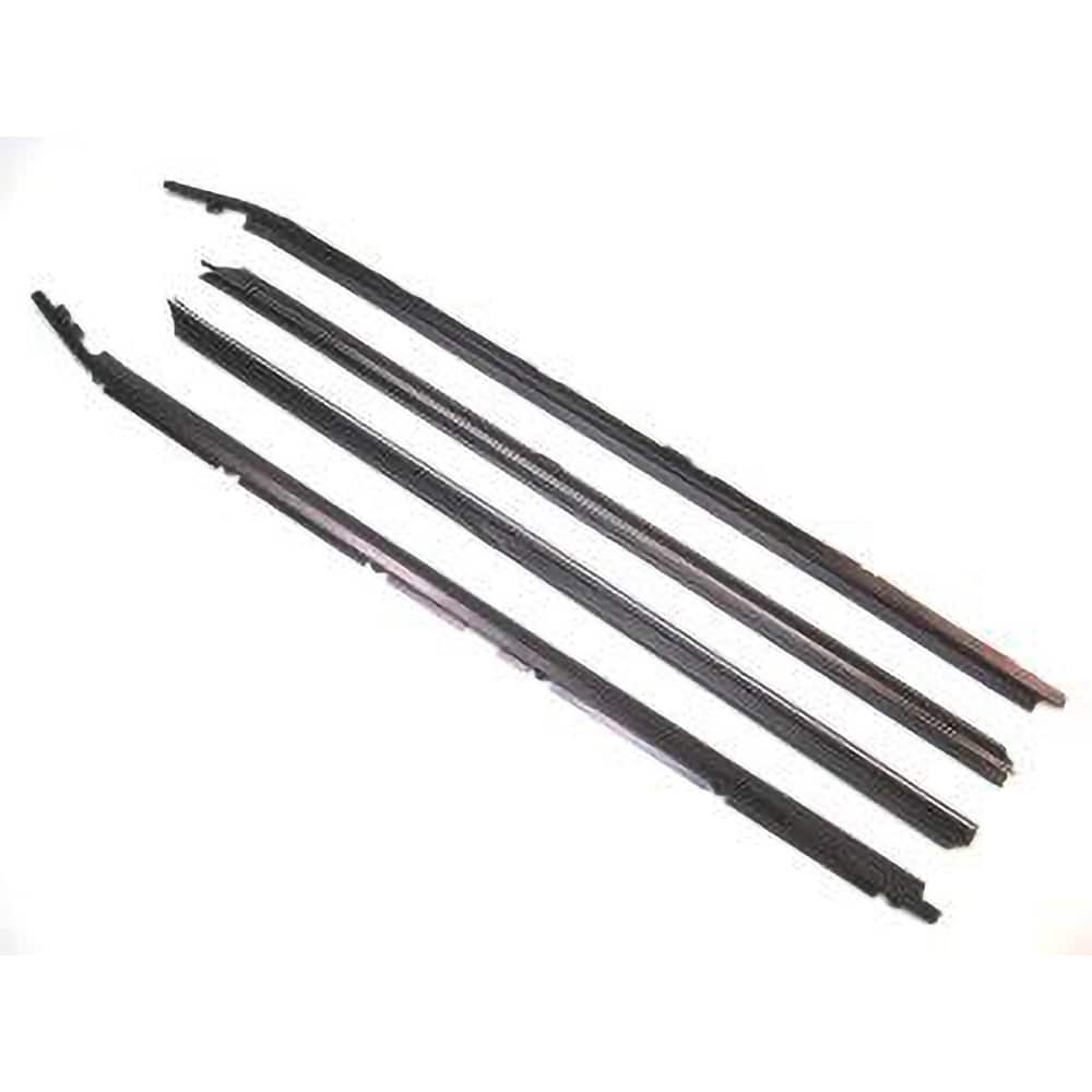Fairchild Industries - Automotive Replacement Parts; Type: Belt Weatherstrip Kit ; Application: 1981-1986 Ford Mustang Belt Weatherstrip Kit replaces OEM# E3ZZ6121457A; E3ZZ6121456A; E6ZZ-6120545AP; E6ZZ-6120544AP - Exact Tool & Supply