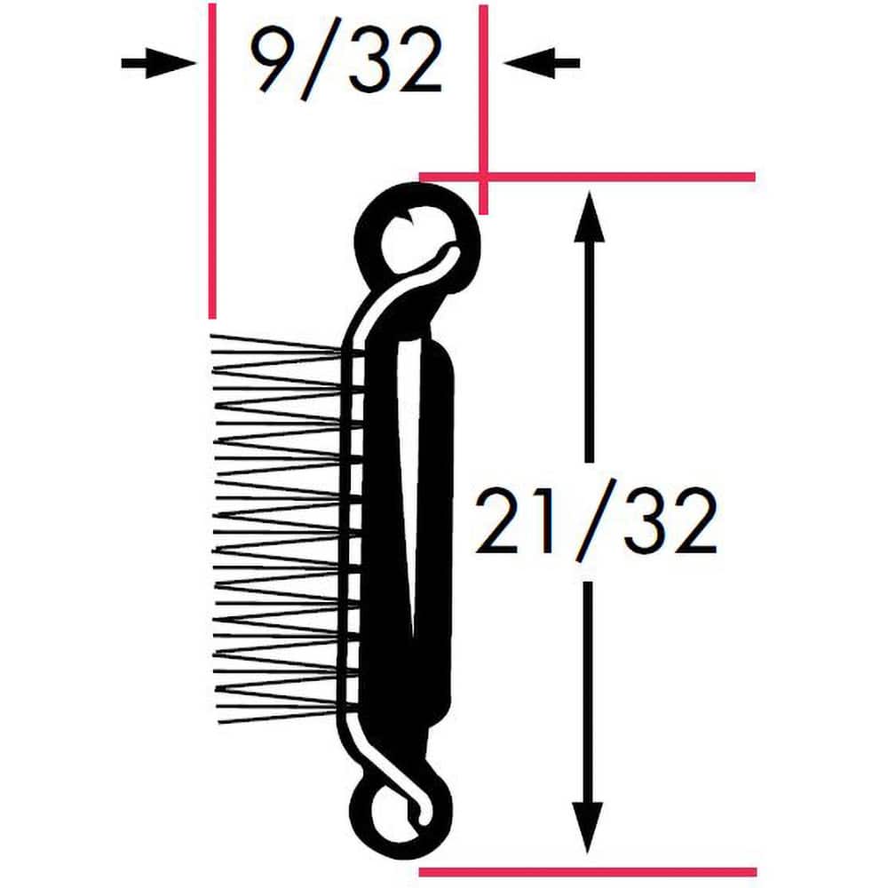 Fairchild Industries - Automotive Replacement Parts; Type: Belt Weatherstrip ; Application: Beltline With Stainless Steel Bead Rigid Polypropylene Pile Lining Rubber Covered, 48 In. - Exact Tool & Supply
