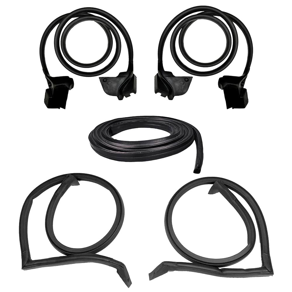 Fairchild Industries - Automotive Replacement Parts; Type: Roof Rail; Door & Trunk Seal Kit ; Application: 1982-1992 Chevrolet Camaro Roof Rail, Door & Trunk Seal Kit replaces OEM# 20350901; 20350900; 10198207; 10198206; 20490800 - Exact Tool & Supply