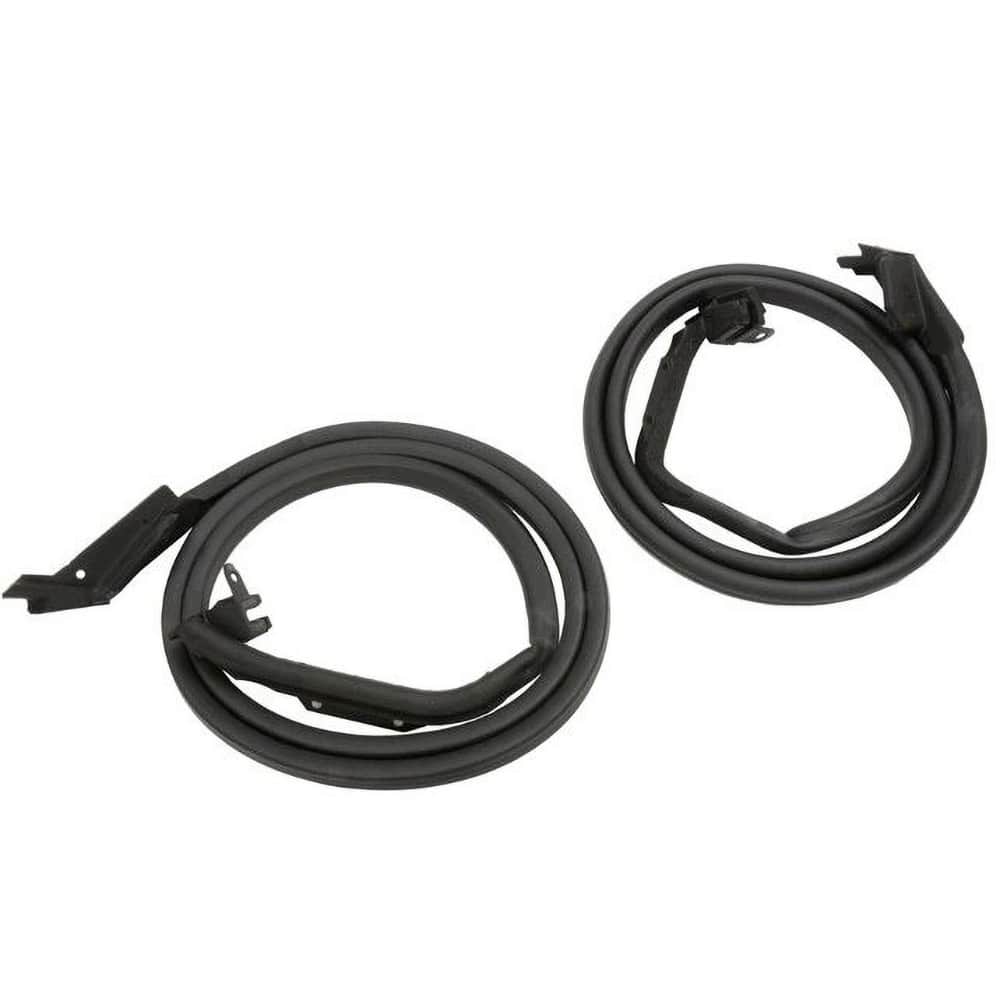 Fairchild Industries - Automotive Replacement Parts; Type: Door Seal Kit; Latex Ends ; Application: 1969-1975 Chevrolet Corvette Door Seal Kit, Latex Ends replaces OEM# 3966569; 3966570 - Exact Tool & Supply