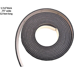 Fairchild Industries - Automotive Replacement Parts; Type: Foam Tape ; Application: 1965-1965 Ford Mustang Convertible Foam Tape Top, On Weatherstrip - Exact Tool & Supply