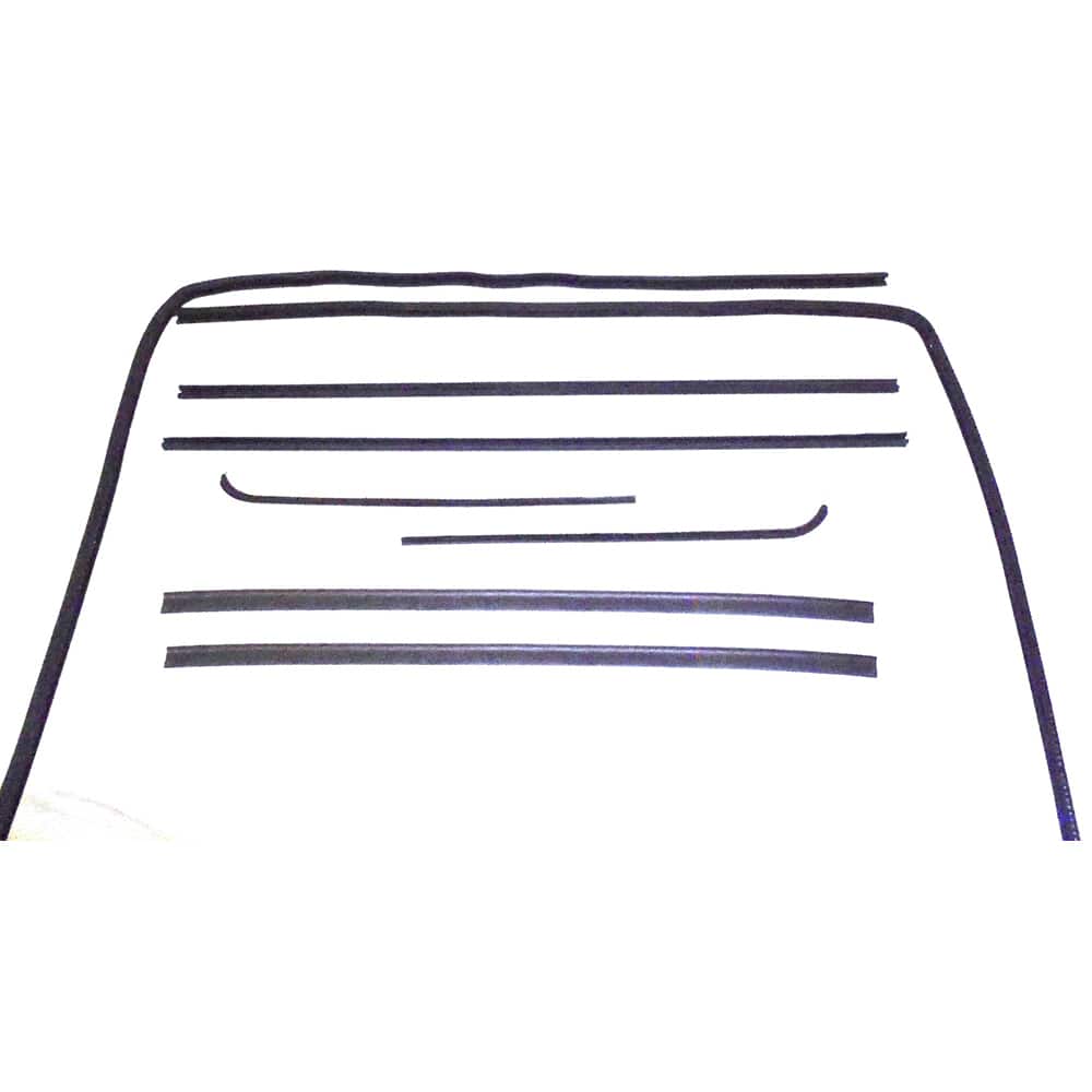 Fairchild Industries - Automotive Replacement Parts; Type: Belt Weatherstrip--Window Channel Kit ; Application: 1951-1954 Chevrolet C/K Truck Belt, Channel Kit replaces OEM# 3695445; 3847608; 3726492; 3726491 - Exact Tool & Supply