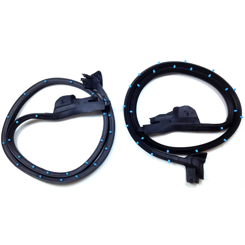 Fairchild Industries - Automotive Replacement Parts; Type: Door Seal Kit ; Application: 1984-1989 Chevrolet Corvette Door Seal Kit replaces OEM# 17986019; 17986020 - Exact Tool & Supply
