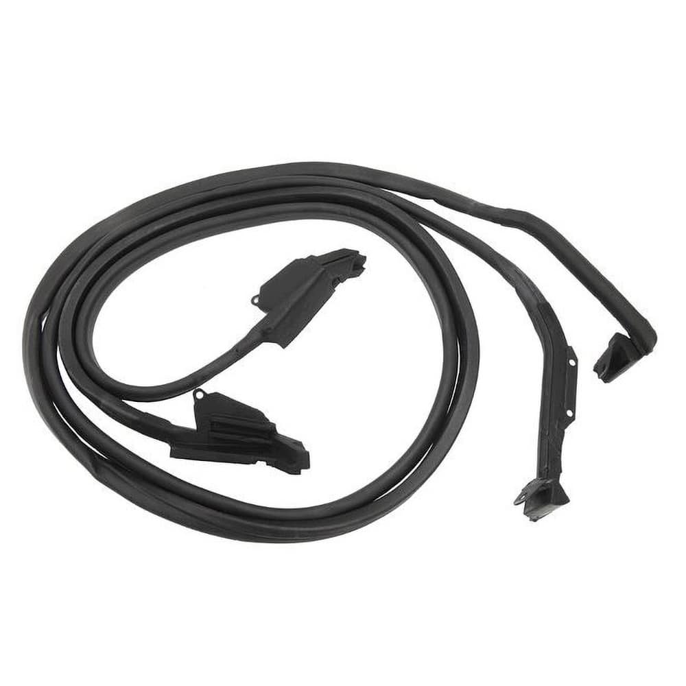 Fairchild Industries - Automotive Replacement Parts; Type: Door Seal Kit; Latex Ends ; Application: 1969-1977 Chevrolet Corvette Door Seal Kit, Latex Ends replaces OEM# 3966561; 3966562 - Exact Tool & Supply