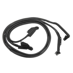 Fairchild Industries - Automotive Replacement Parts; Type: Door Seal Kit; Latex Ends ; Application: 1969-1977 Chevrolet Corvette Door Seal Kit, Latex Ends replaces OEM# 3966561; 3966562 - Exact Tool & Supply