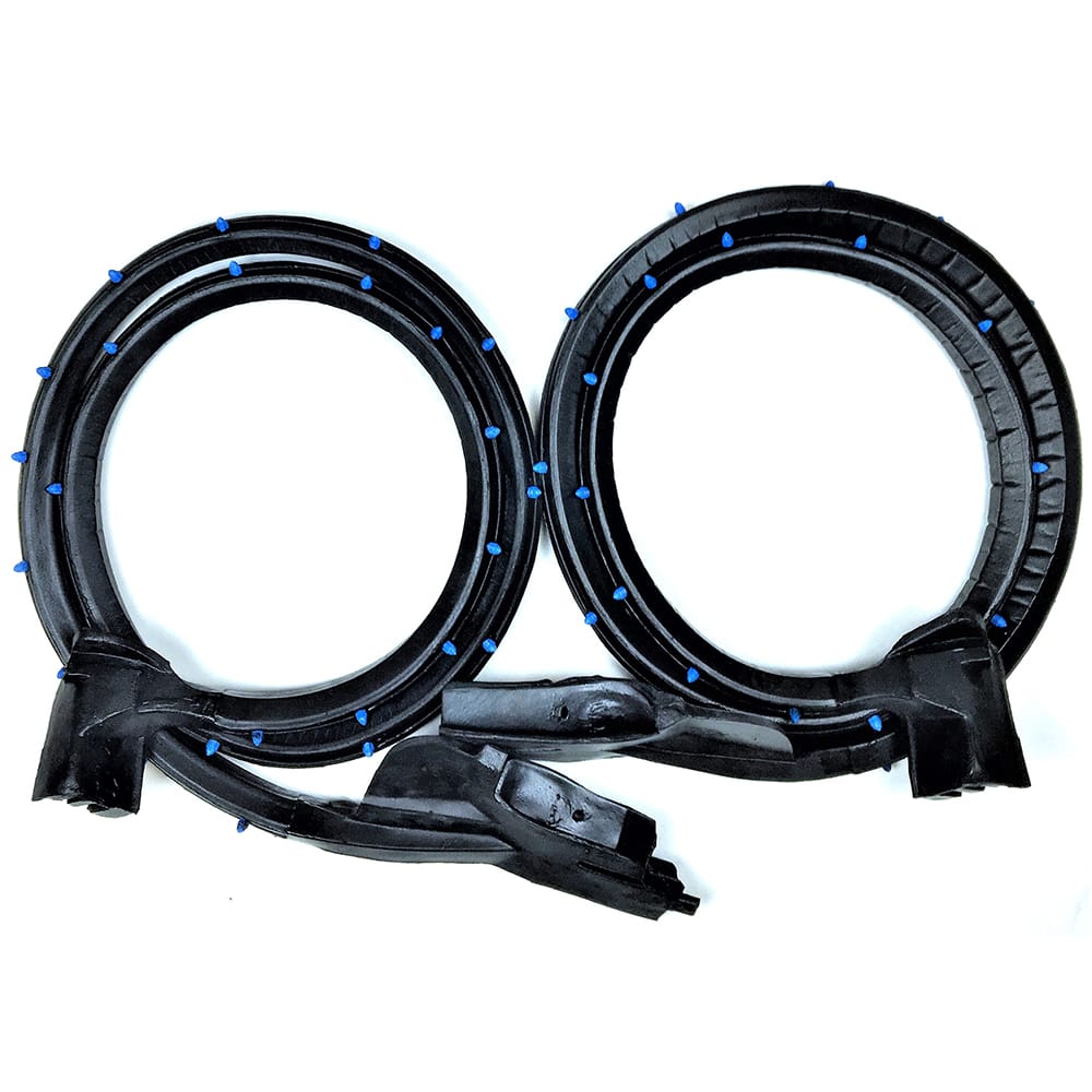 Fairchild Industries - Automotive Replacement Parts; Type: Door Weatherstrip Kit ; Application: 1990-1996 Chevrolet Corvette Door Weatherstrip Kit Latex OEM 10269865, 10269866 replaces OEM# 10269865; 10269866 - Exact Tool & Supply
