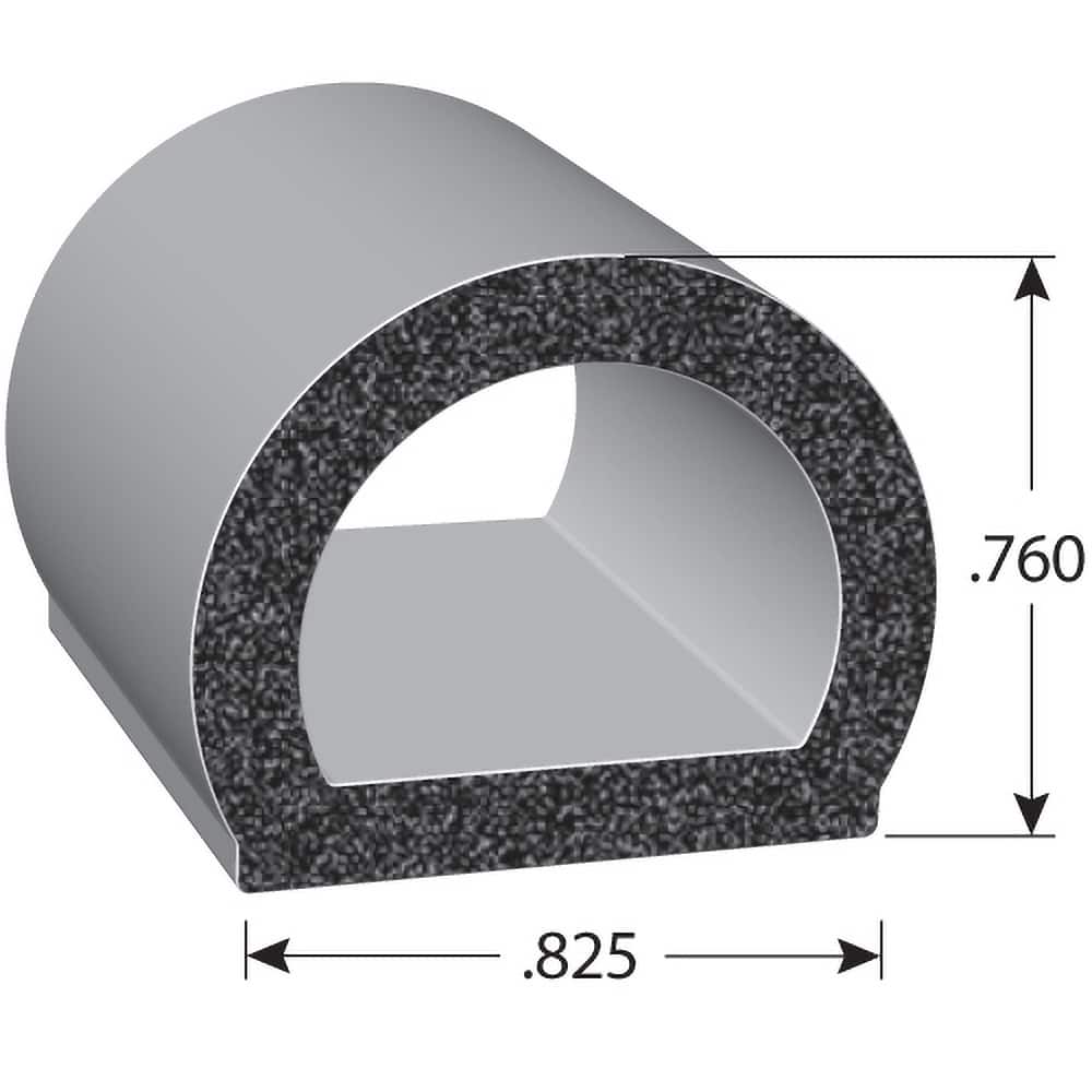 Fairchild Industries - Automotive Replacement Parts; Type: Rubber Seal ; Application: EPDM Sponge rubber seal with PSA Tape - Exact Tool & Supply