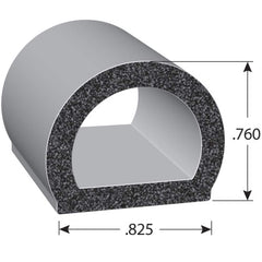 Fairchild Industries - Automotive Replacement Parts; Type: Rubber Seal ; Application: EPDM Sponge rubber seal with PSA Tape - Exact Tool & Supply