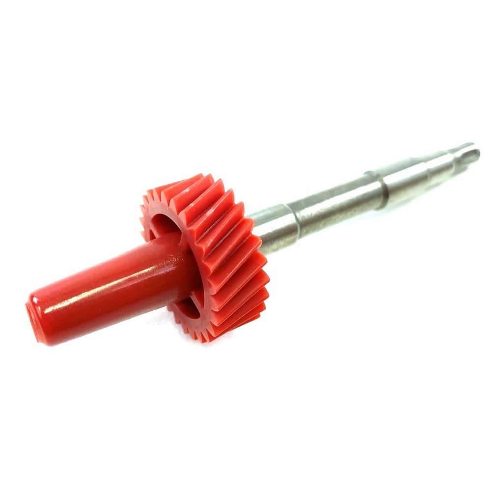 Fairchild Industries - Automotive Replacement Parts; Type: 26 Tooth Speedometer Gear; Long Shaft - Red ; Application: 1993- Jeep Grand Cherokee 26 Tooth Speedometer Gear, Long Shaft - Exact Tool & Supply