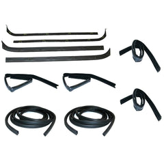 Fairchild Industries - Automotive Replacement Parts; Type: Belt Weatherstrip--Window Channel--Door Seal Kit ; Application: 1971-1972 Ford F-Series, Full Size Pickup Belt, Channel, Seal Kit replaces OEM# D0HZ8021508A; C7TZ8121546A; C7TZ8121453A; C7TZ81214 - Exact Tool & Supply
