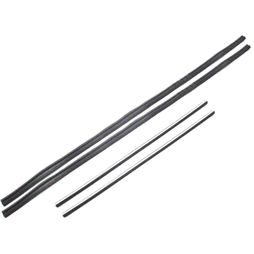 Fairchild Industries - Automotive Replacement Parts; Type: Glass Run Kit ; Application: 1964-1966 Chevrolet Fullsize Pickup Glass Run Kit - Exact Tool & Supply