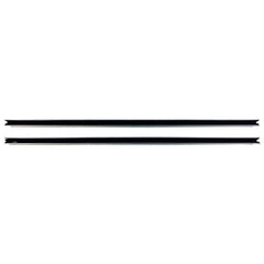 Fairchild Industries - Automotive Replacement Parts; Type: Metal Glass Run Division Bar Kit ; Application: 1966-1977 Ford Bronco Metal Glass Run Division Bar Kit replaces OEM# C6TZ9721450A - Exact Tool & Supply